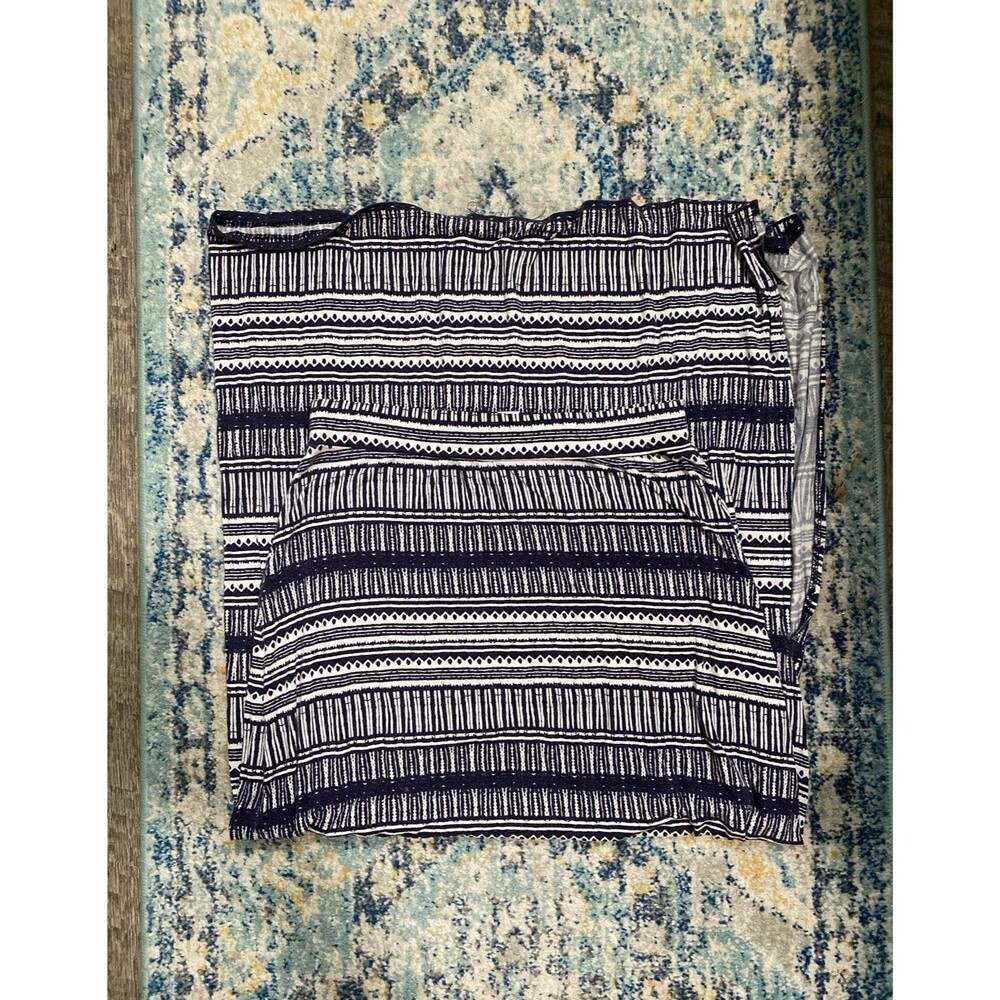 Blue maxi skirt